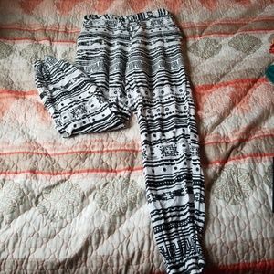 Black & White joggers